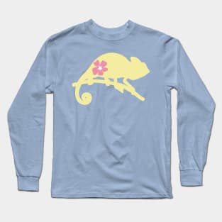 Iguana silhouette Long Sleeve T-Shirt